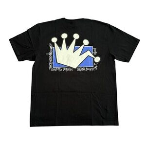 Stussy Crown Black Tee